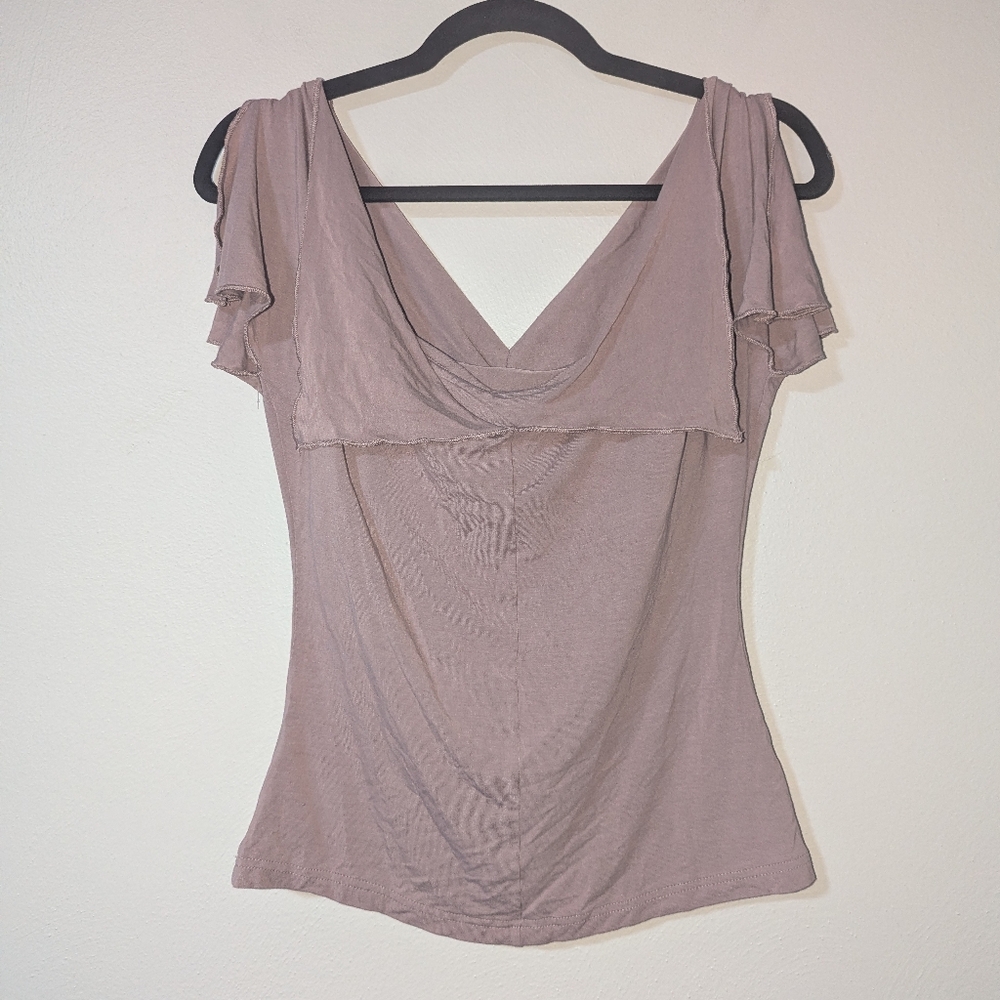 S NWT Jonano Mauve Fin Top Sustainable Bamboo - Picture 2 of 7